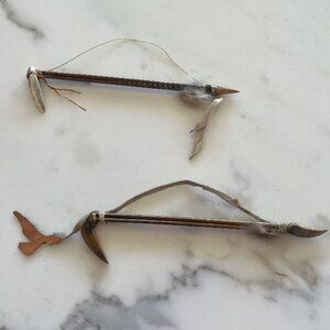 Unique Solid Copper Arrows Wall Art